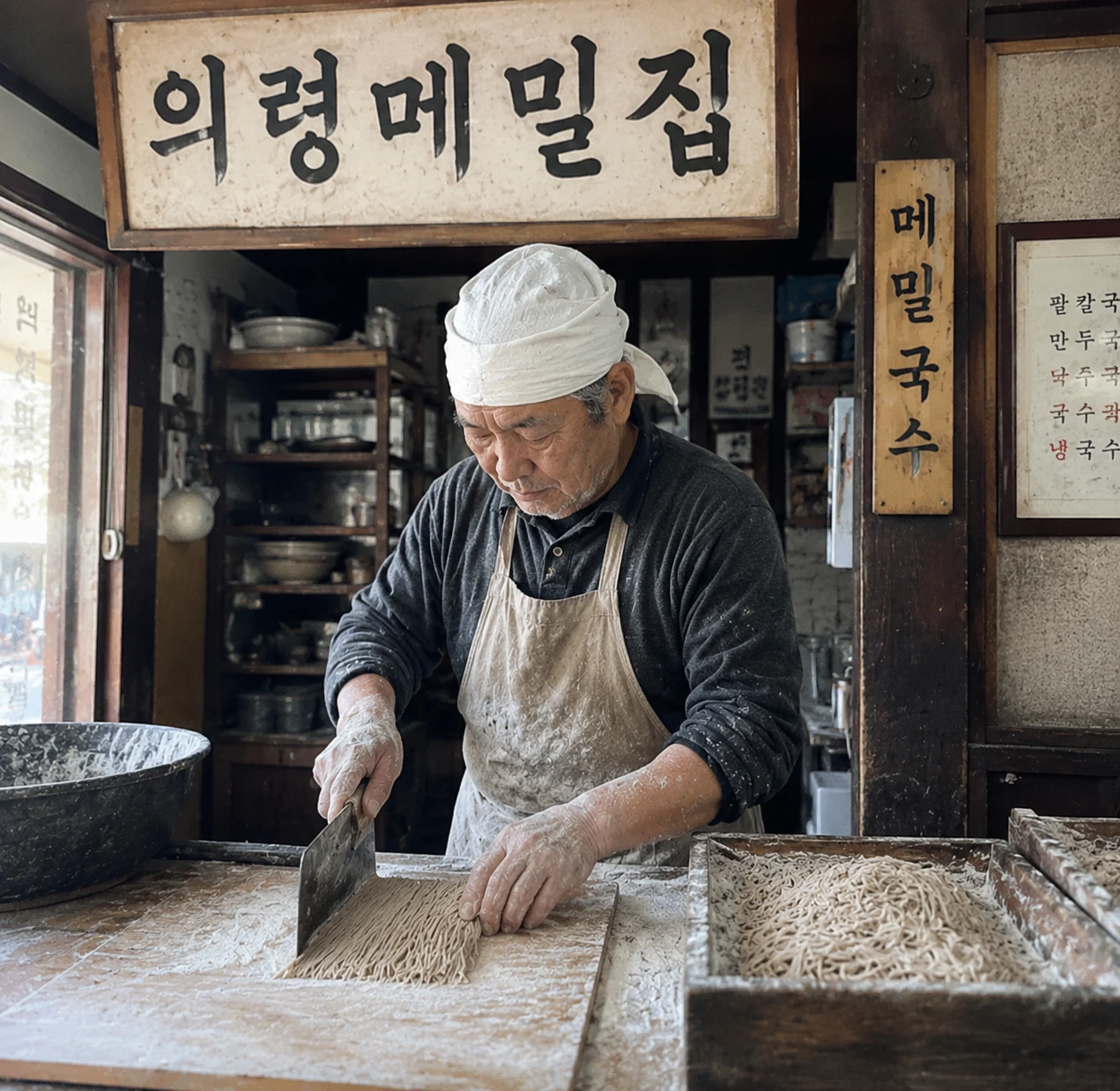 30년 이상  메밀 연구