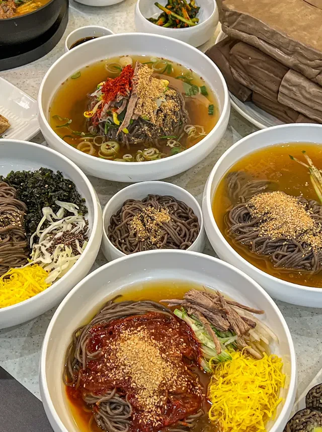 의령메밀집 메뉴 이미지